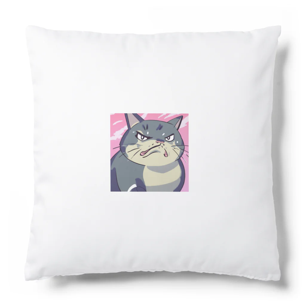 burebiの怒る猫 Cushion