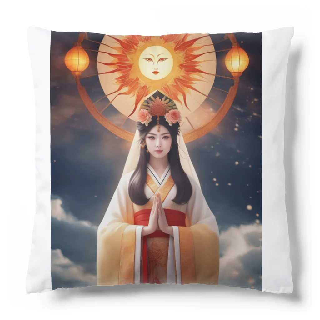 800万屋2号店の祈願成就・天照大神 Cushion