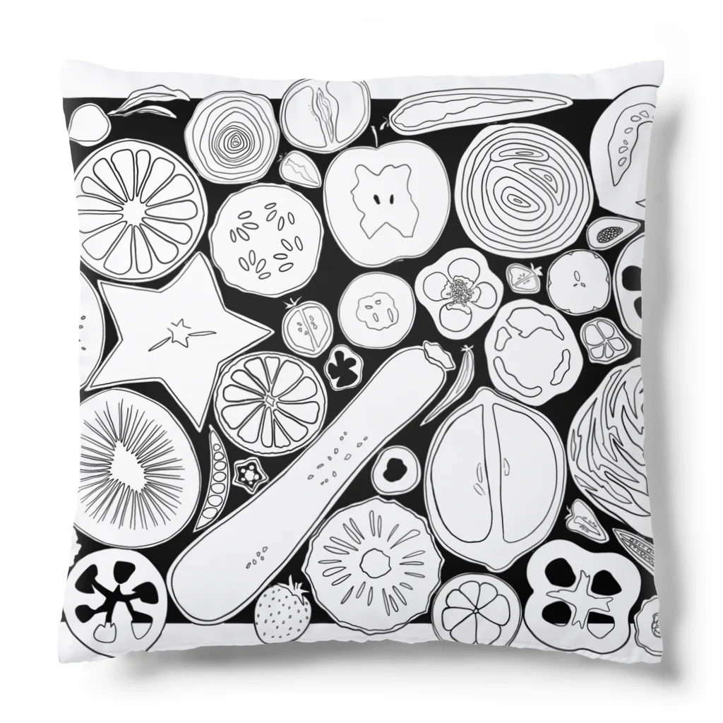 ohakoyaの野菜晩餐会 Cushion