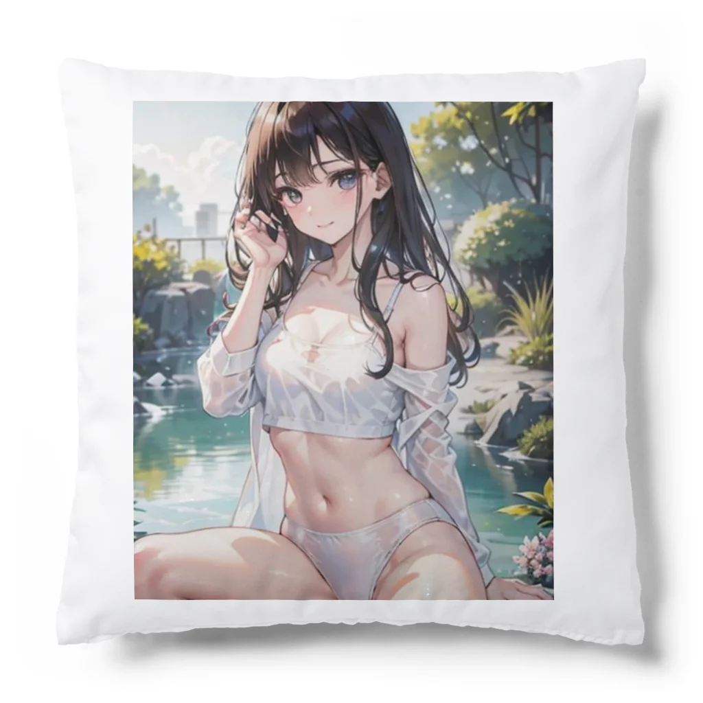 yumi889kiteの夏日の風物詩 Cushion