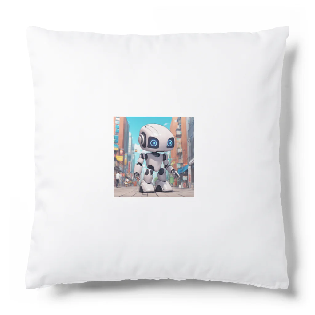 Freedomの可愛いロボットのイラストグッズ Cushion