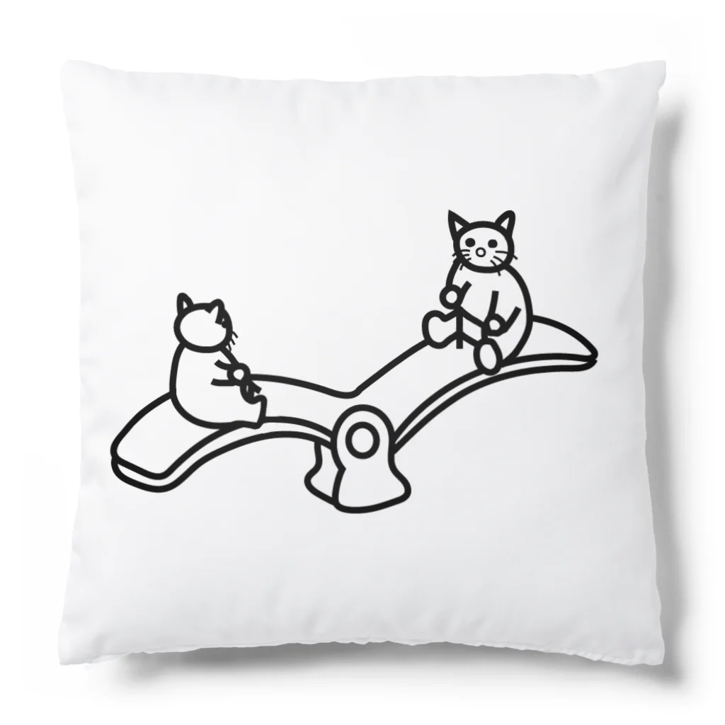 eugorameniwaの猫のシーソー Cushion