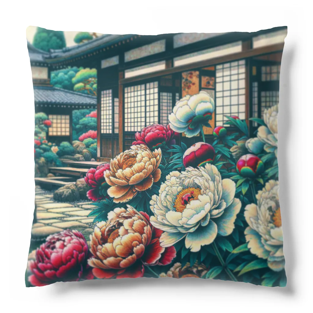 慧海/EKKAIの牡丹by 慧海 Cushion