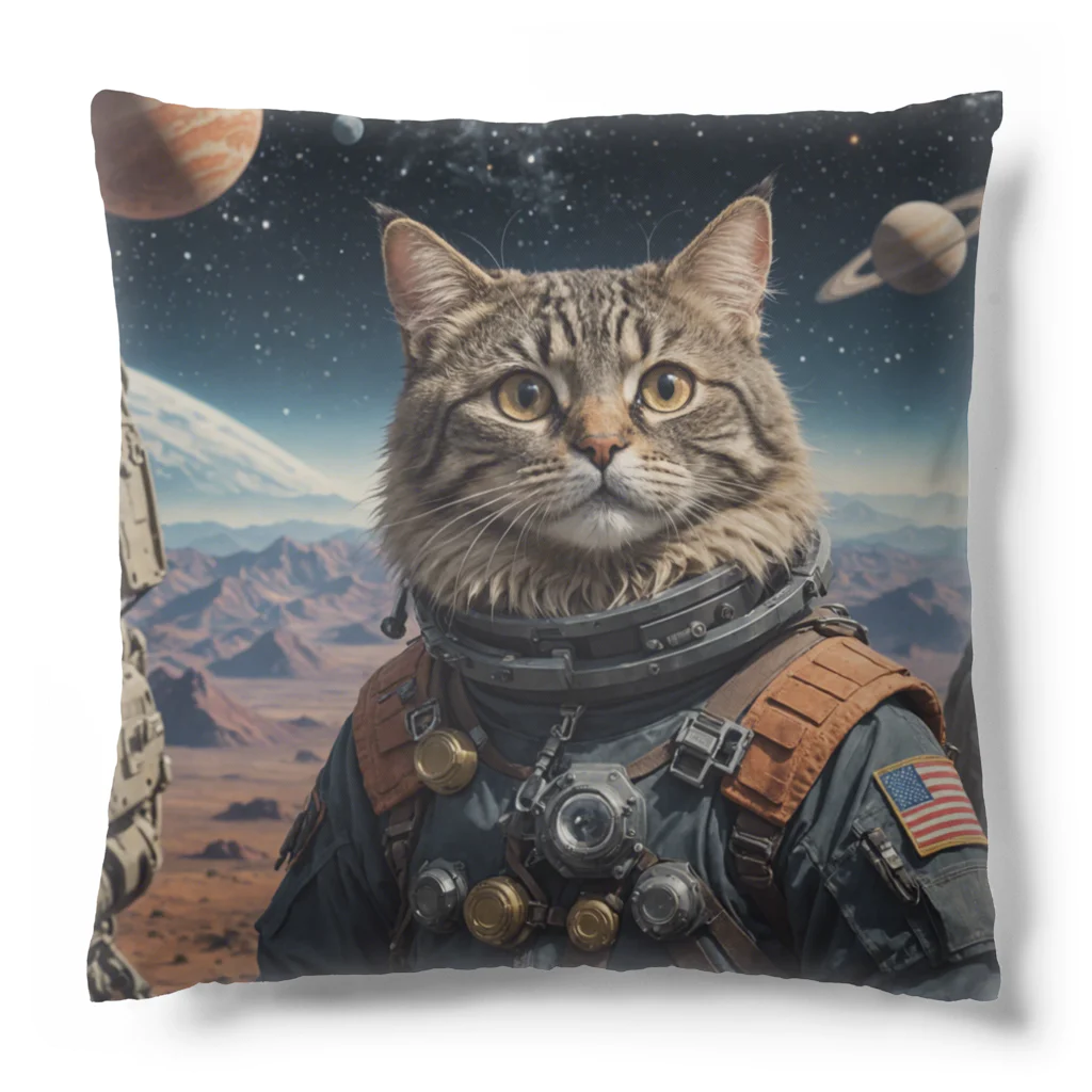 roogerの宇宙猫1 Cushion