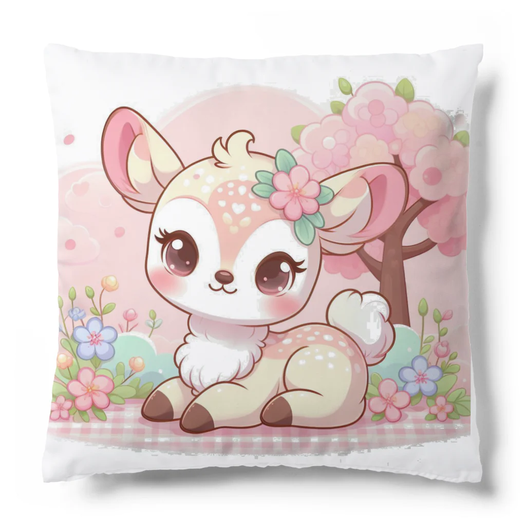 みきころん♡のバンビ桜 Cushion