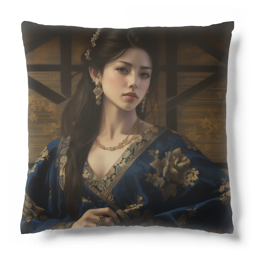 AQUAMETAVERSEの東洋の美人　なでしこ1478 Cushion