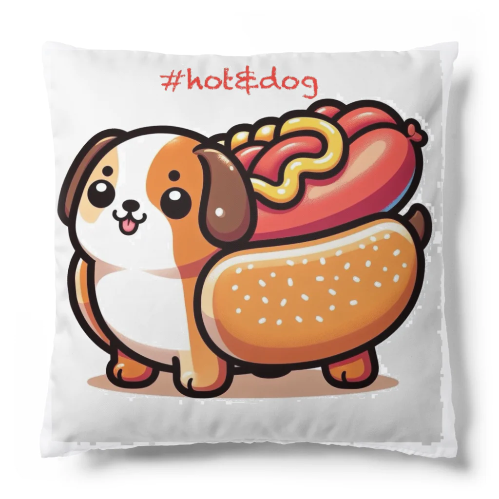 ドッくんショップのホットドッくん Cushion