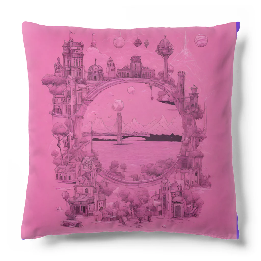 Yu-takuのpink world Cushion