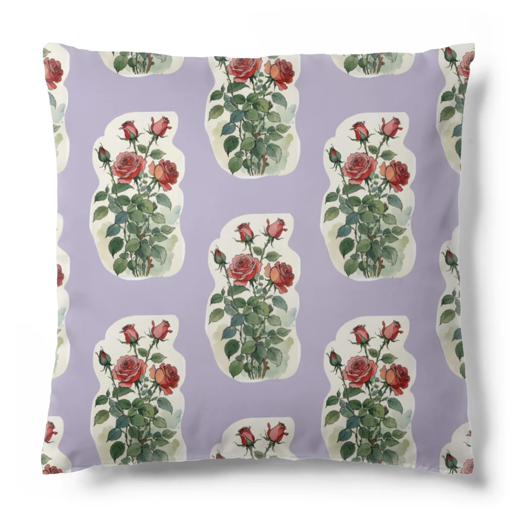 (っ◔◡◔)っ ♥ Le Petit Trésor ♥の𝕲𝖆𝖗𝖉𝖊𝖓 𝕽𝖔𝖘𝖊 Cushion