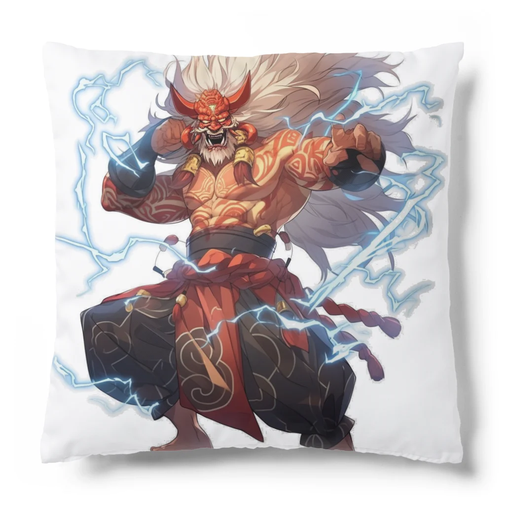 神話の守護者（Guardian of Myths）の雷神（Raijin） Cushion