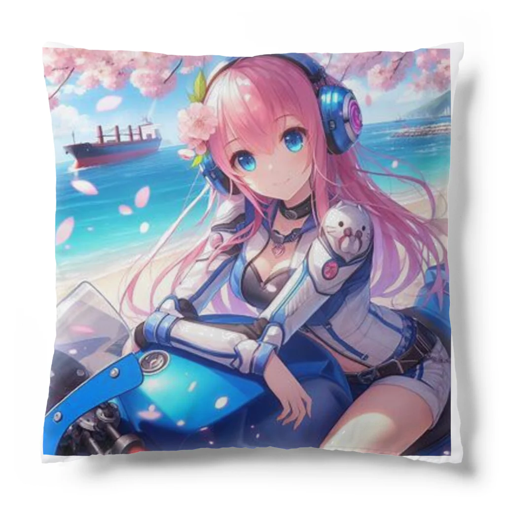 「ワンダーワールド」の海辺ドライブ🌸 Cushion