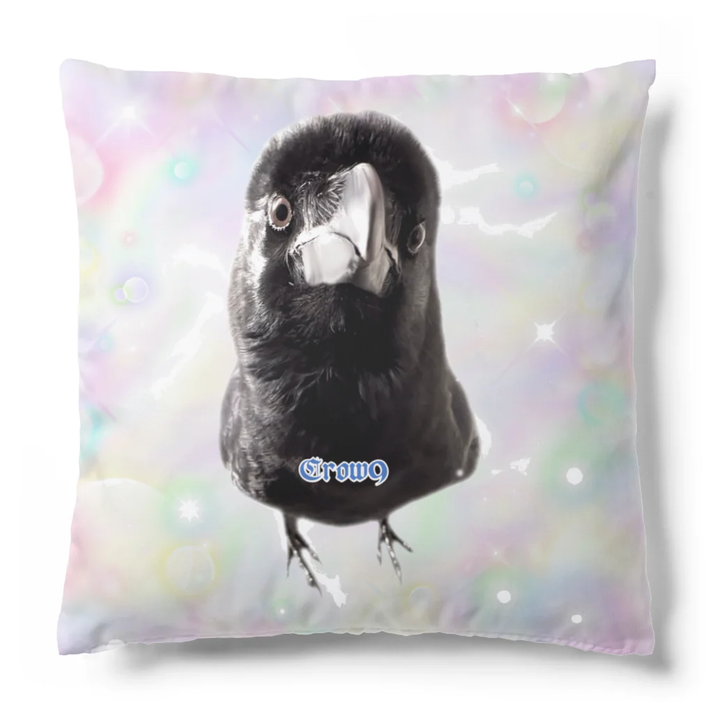 カラスのクッピのカラスのノノラ Cushion