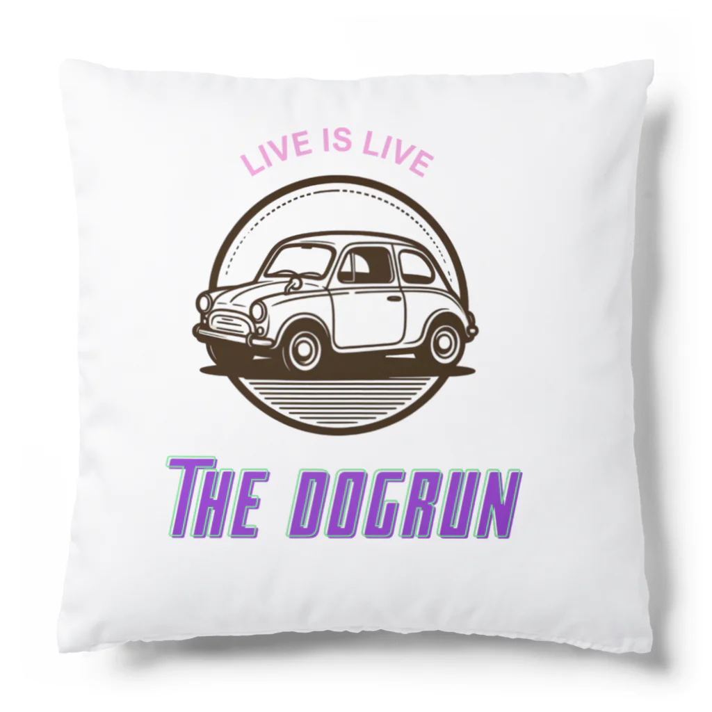 araakii@꧁THE DOGRUN꧂のTHE DOGRUN CAR  water mark Cushion