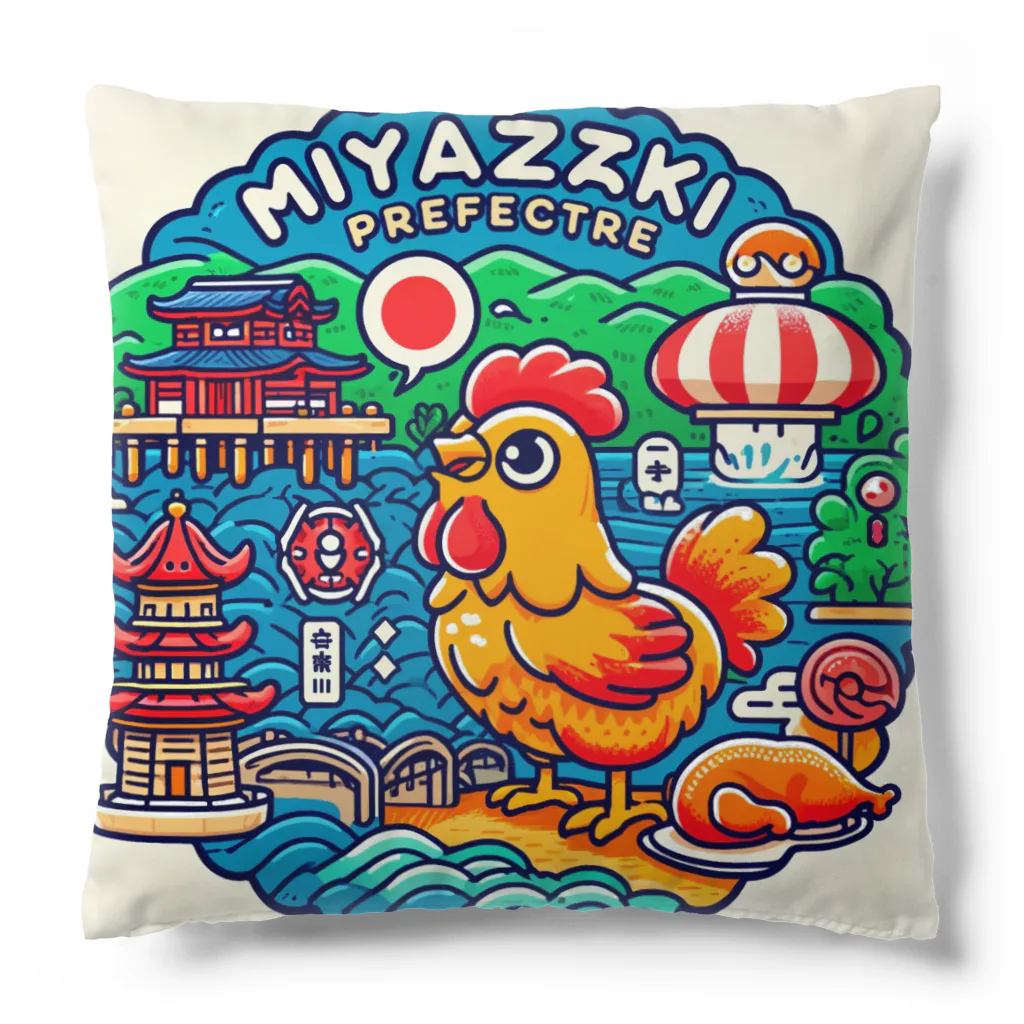 CHRON SHIROの宮城県 Cushion