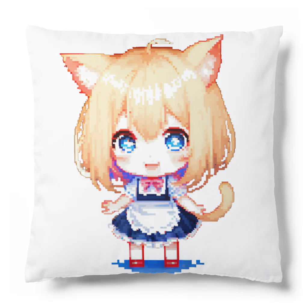 KAZAHANAの8-BITnekomimiMaid クッション