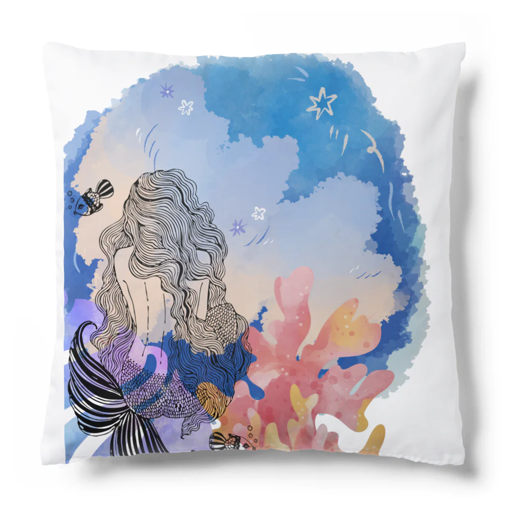 のんきな木の海の中のお姫様 Cushion