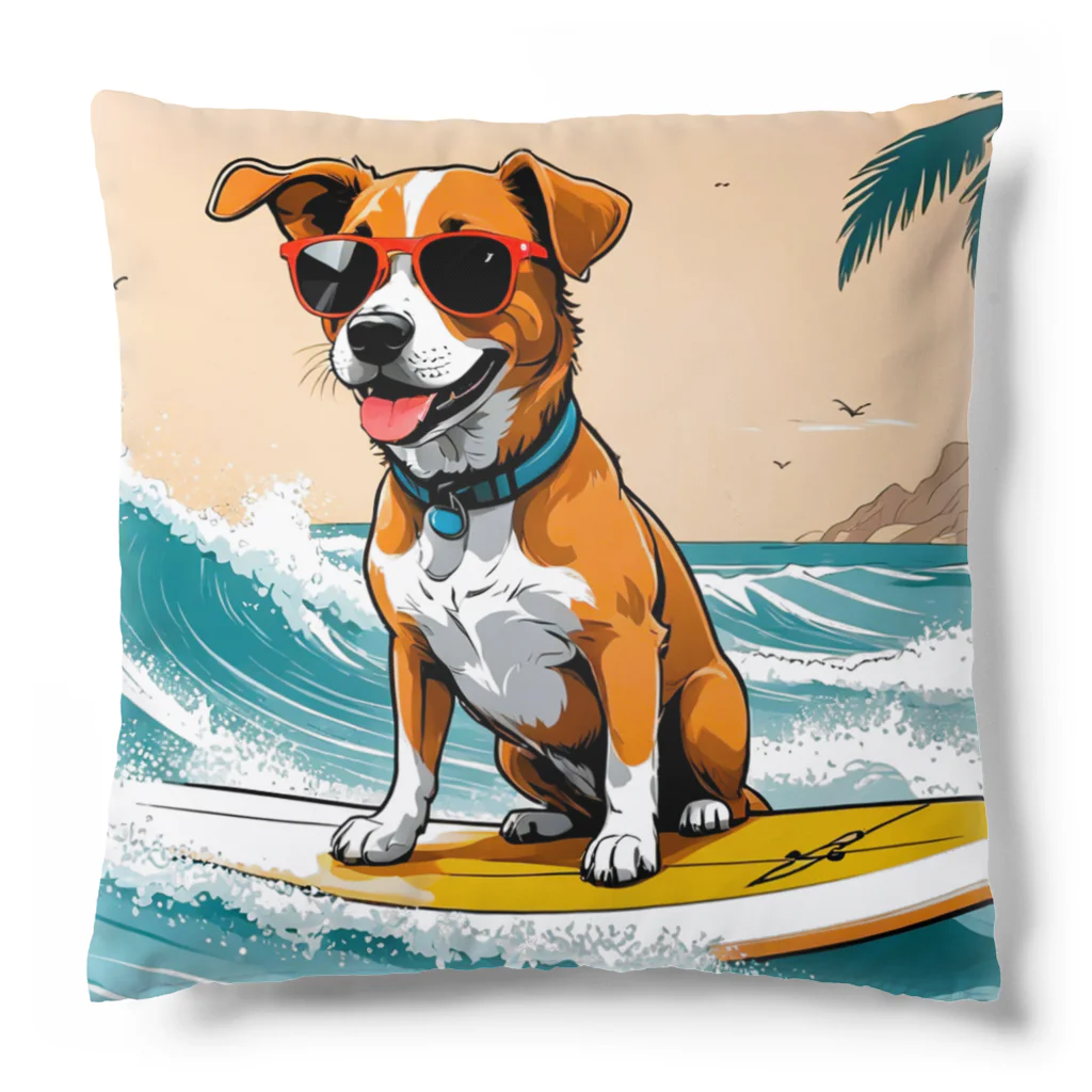 studio eizoのおいら波乗り🐕犬サーファー🏄 Cushion