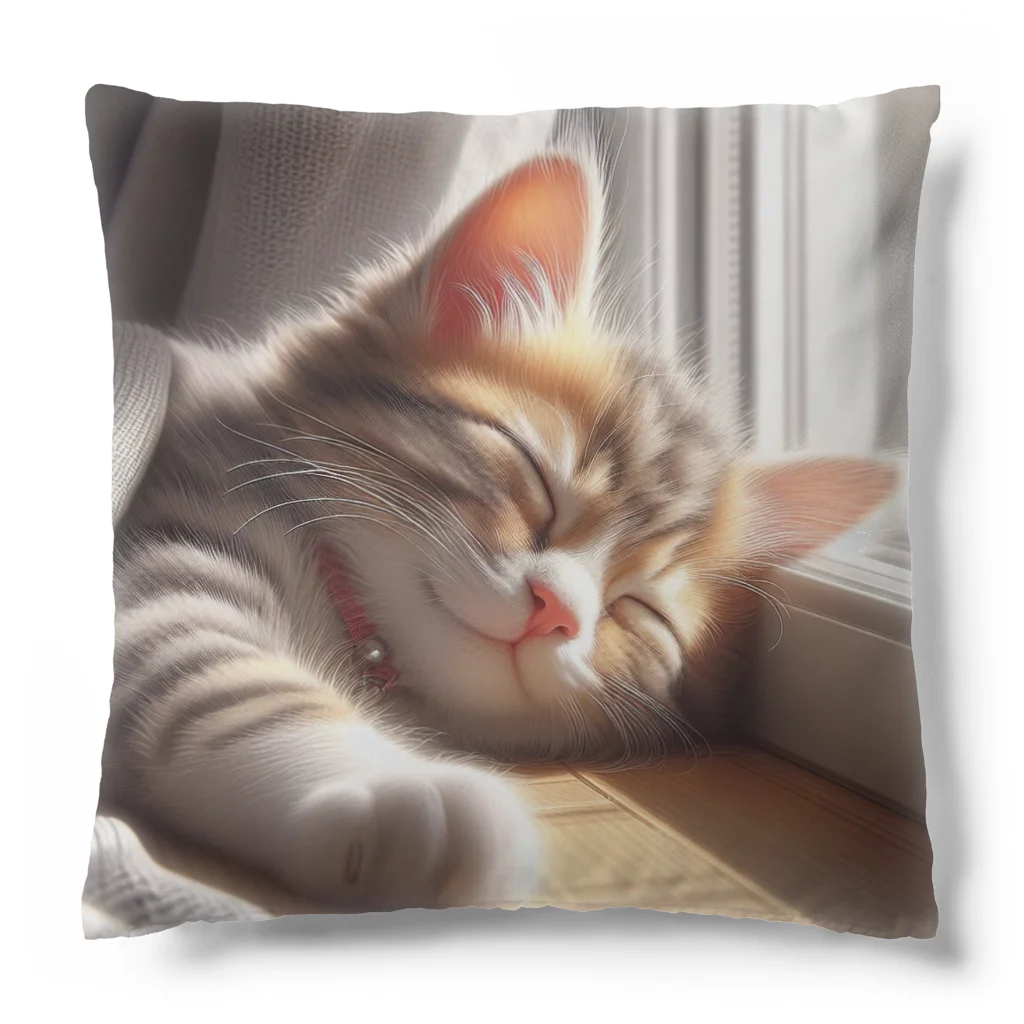kangekiのお昼寝にゃんこNo.7 Cushion