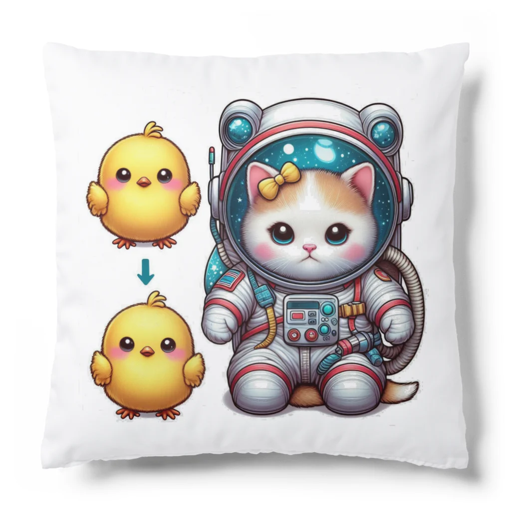 ichi_cocoのスペースキティ Cushion