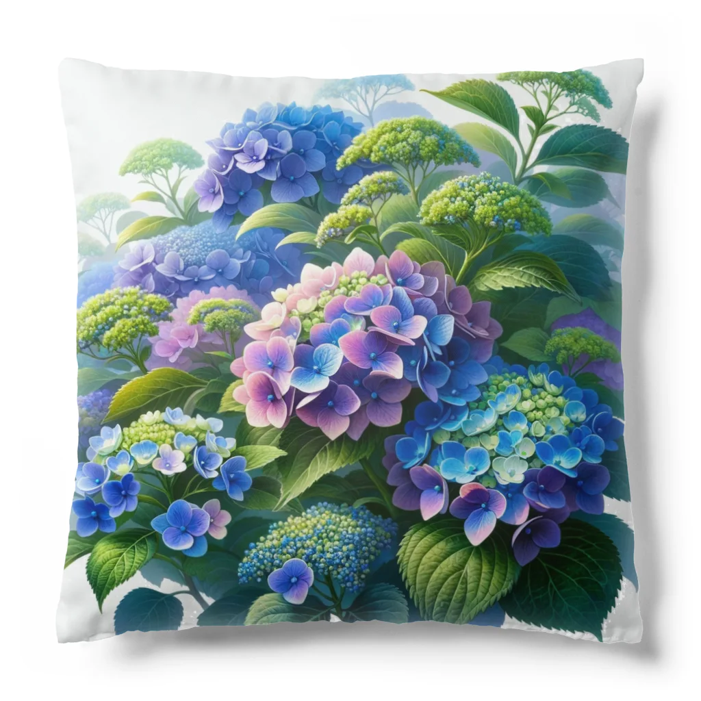 VeiledSageの紫陽花の饗宴 Cushion