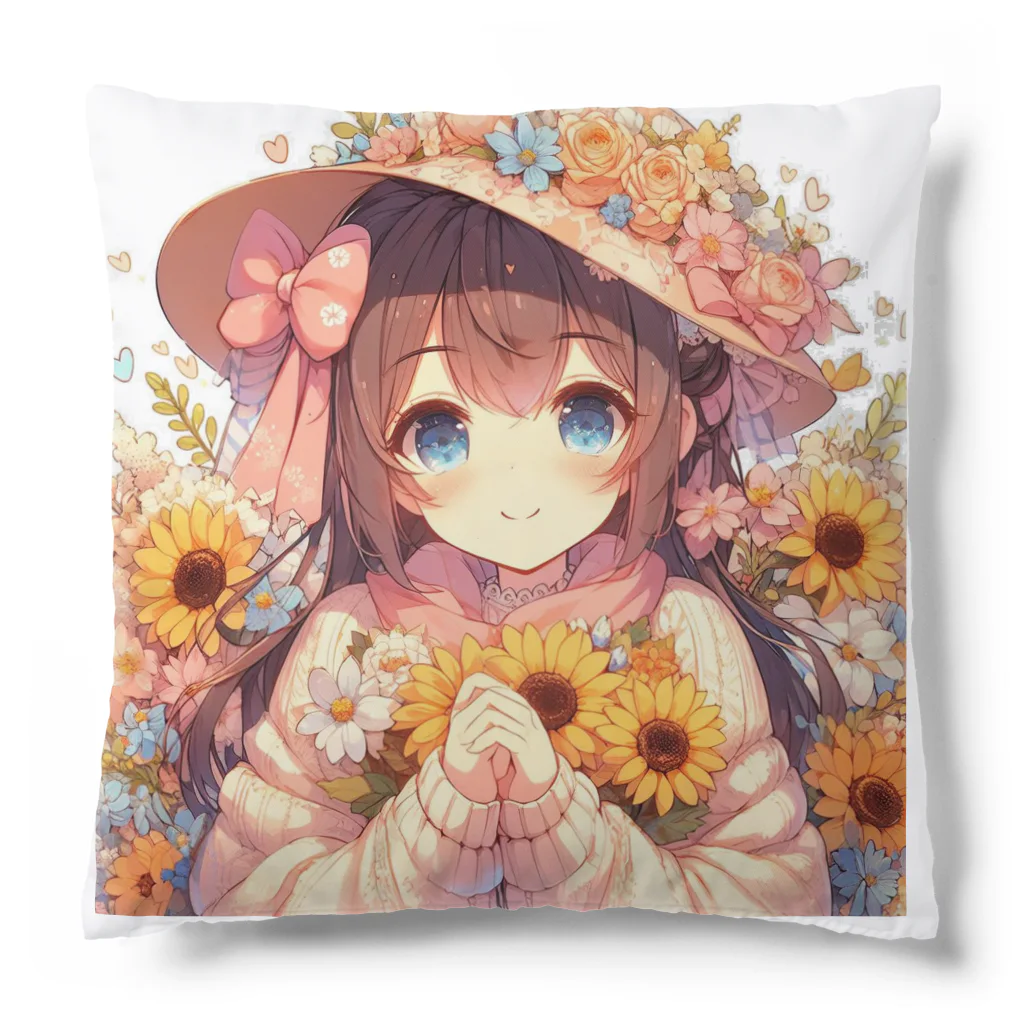 akipoyoのフローラ ちゃん Cushion