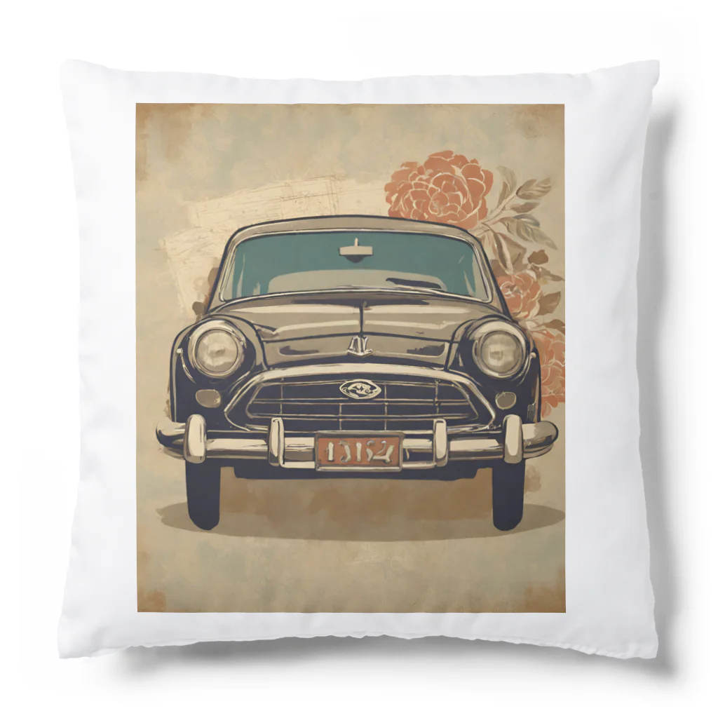 Unique ExistenceのVintage car2 Cushion