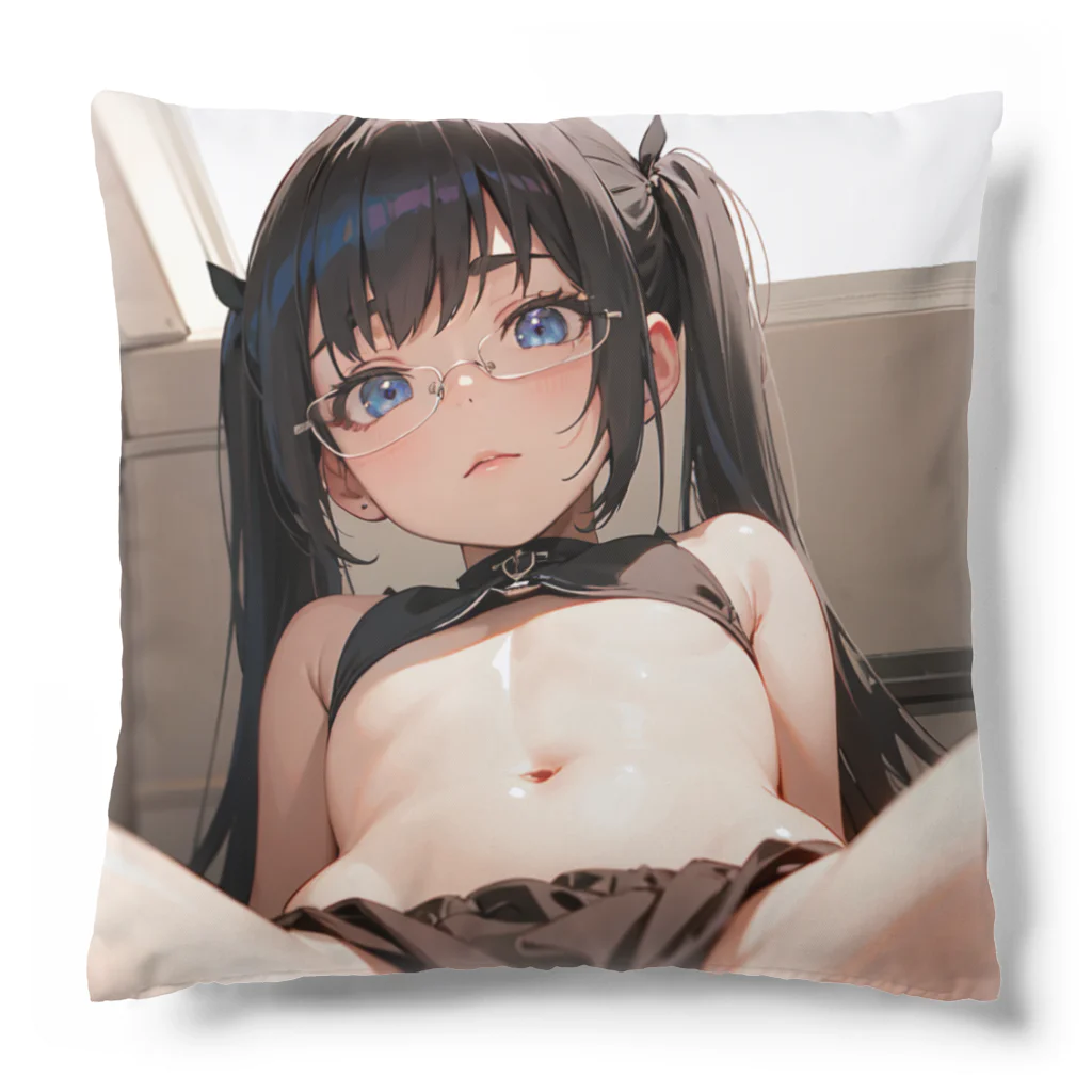 美少女学院の黒髪幼女　美鈴ちゃん Cushion