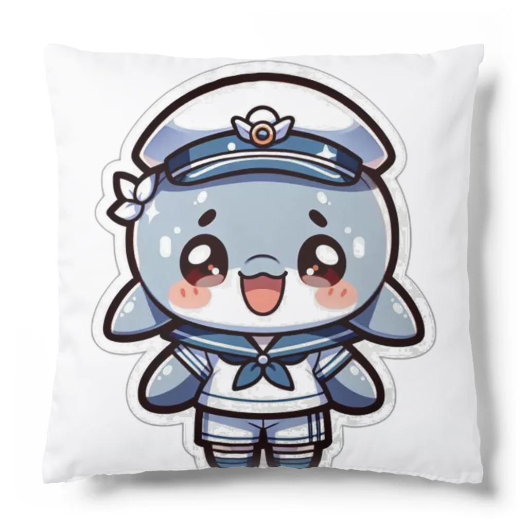 れいの笑う水兵イルカの航海 Cushion