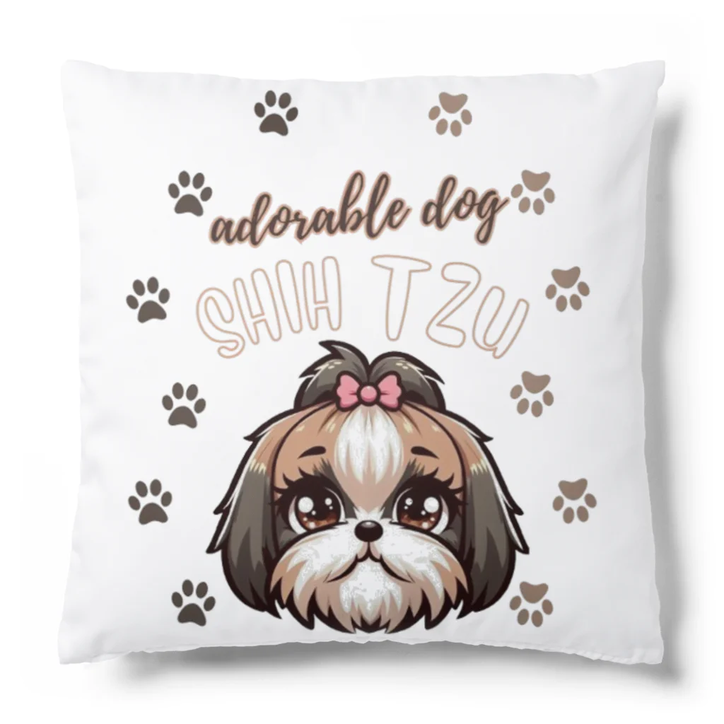 furebuhi　clubのadorable dog　SHIH TZU　（シーズー） クッション