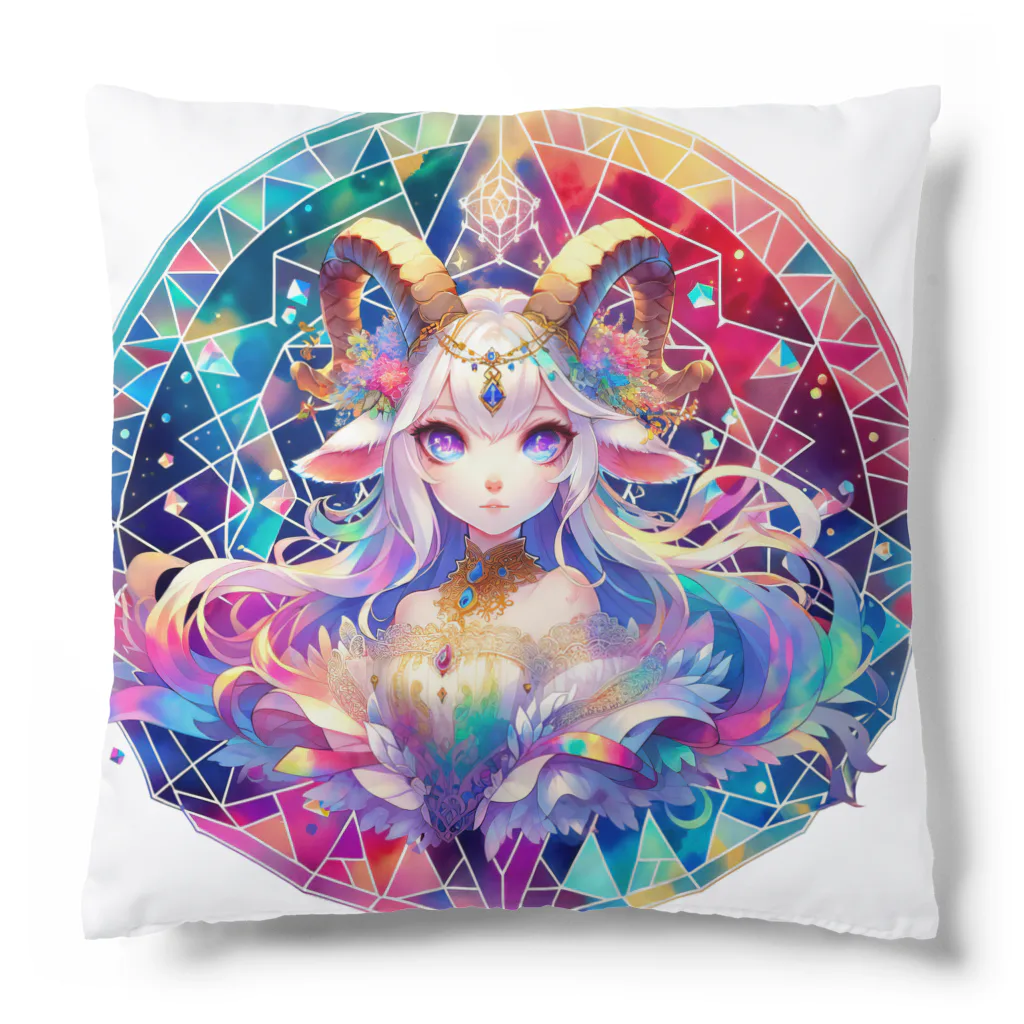 トトベス(T∴B∴M∴)🕊️の牧神パーンに奉献する清廉な山羊姫🐐 Cushion