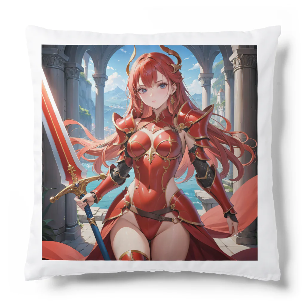 toshi_7の紅の戦士 Cushion