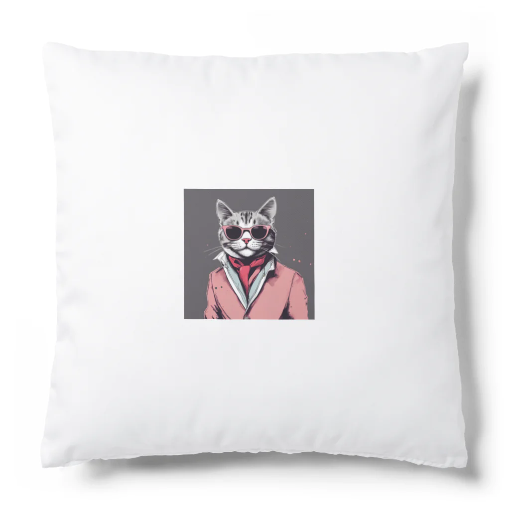 チャランコの部屋のダンディーねこさん Cushion