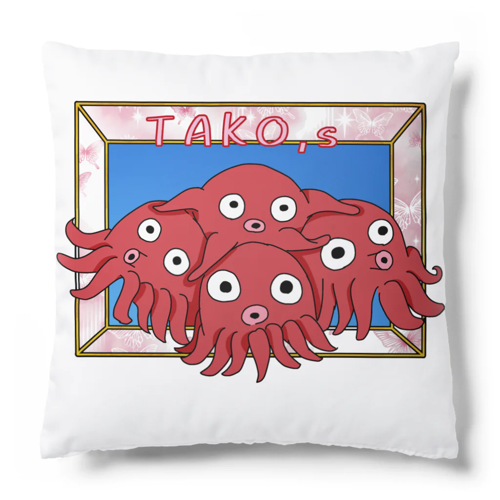 オリヴィアのたこにぎり屋のタコの兄弟 Cushion