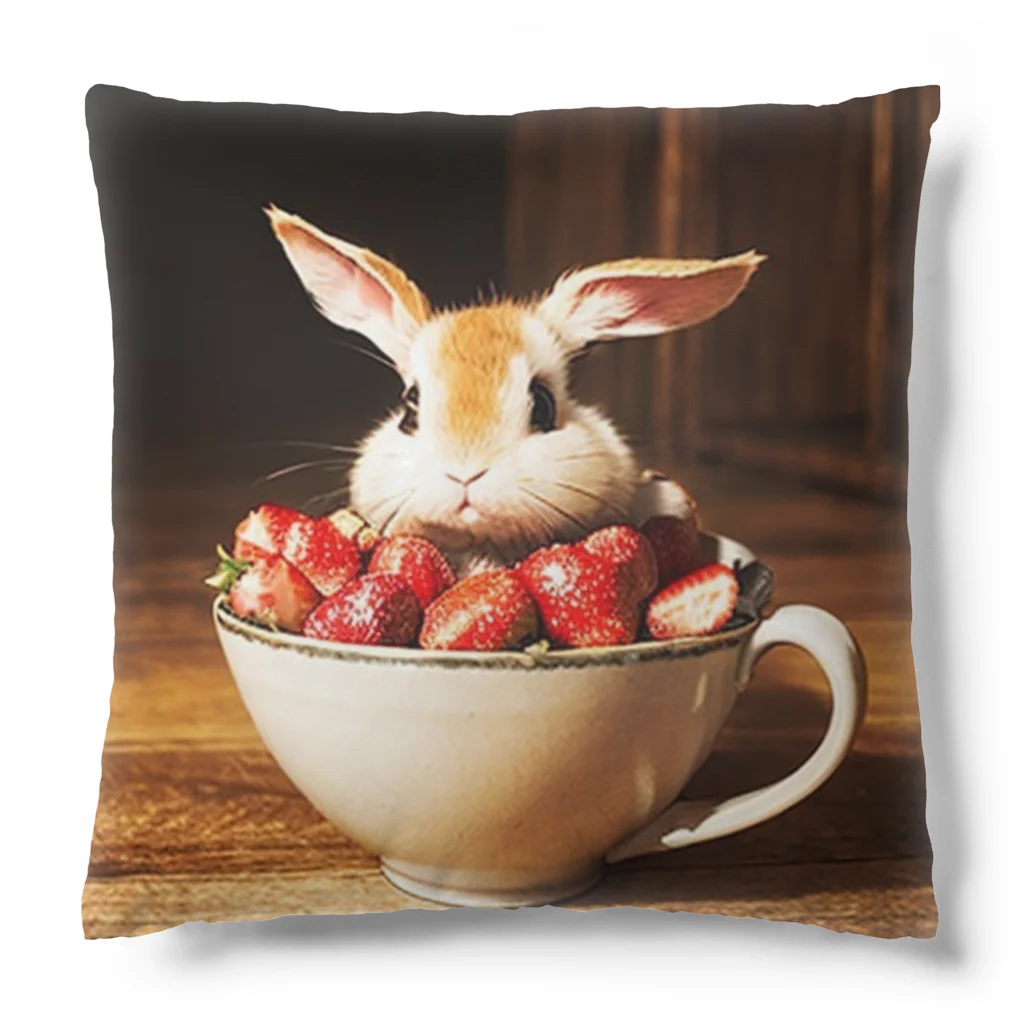 11mi_mi11の小さな子ウサギ🐇 Cushion