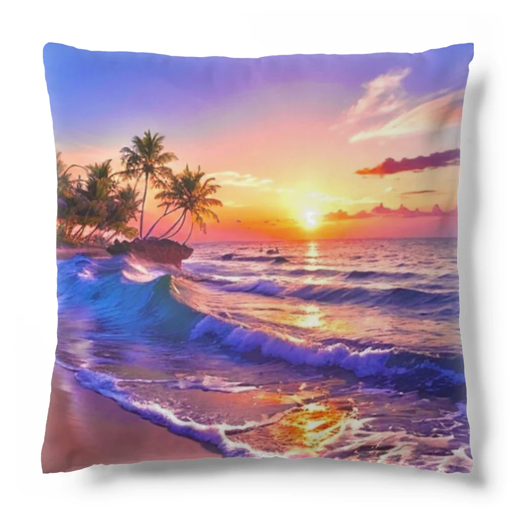 11mi_mi11の🌴ビーチサンセット☀ Cushion