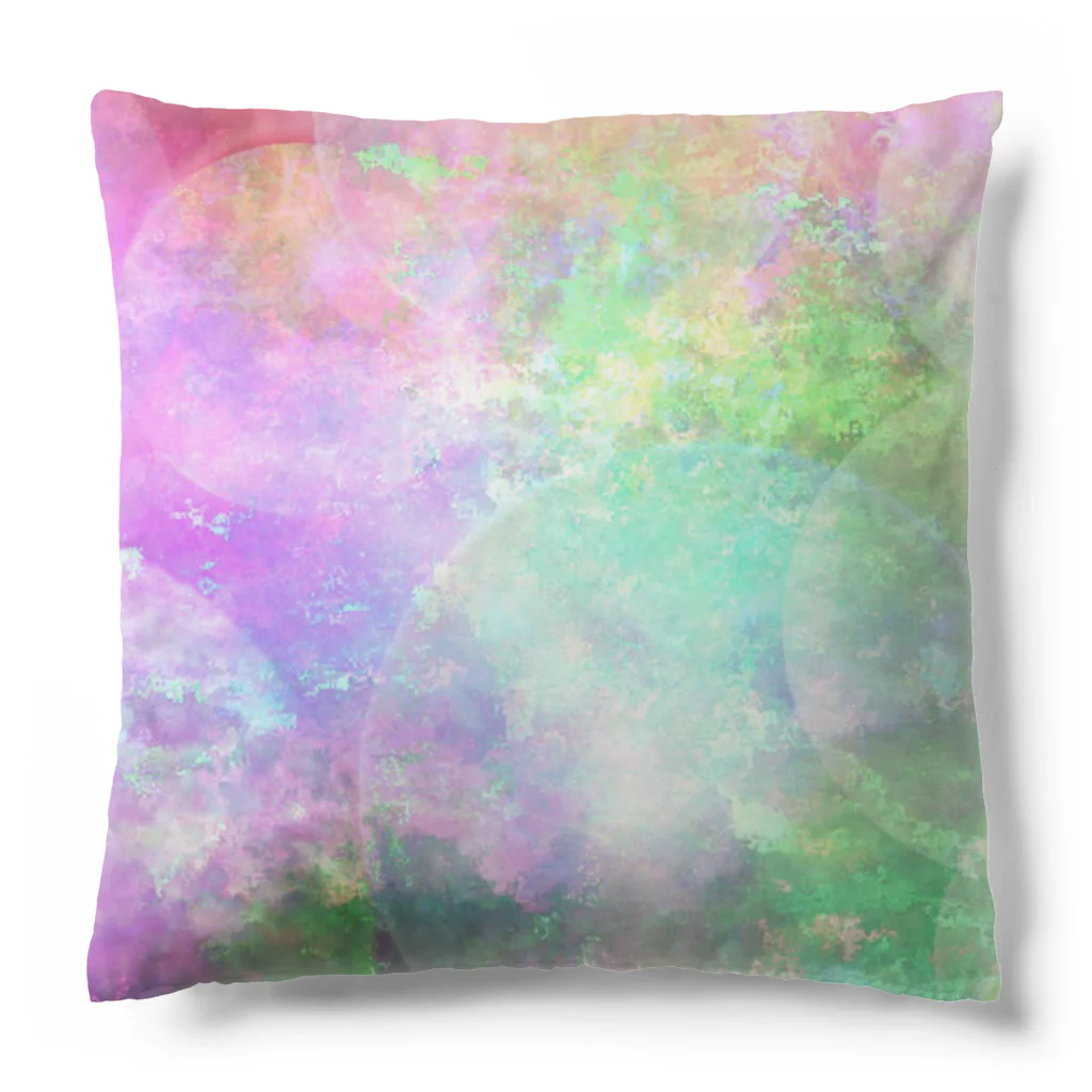 technophilia philosophyのlight painting -mck Cushion