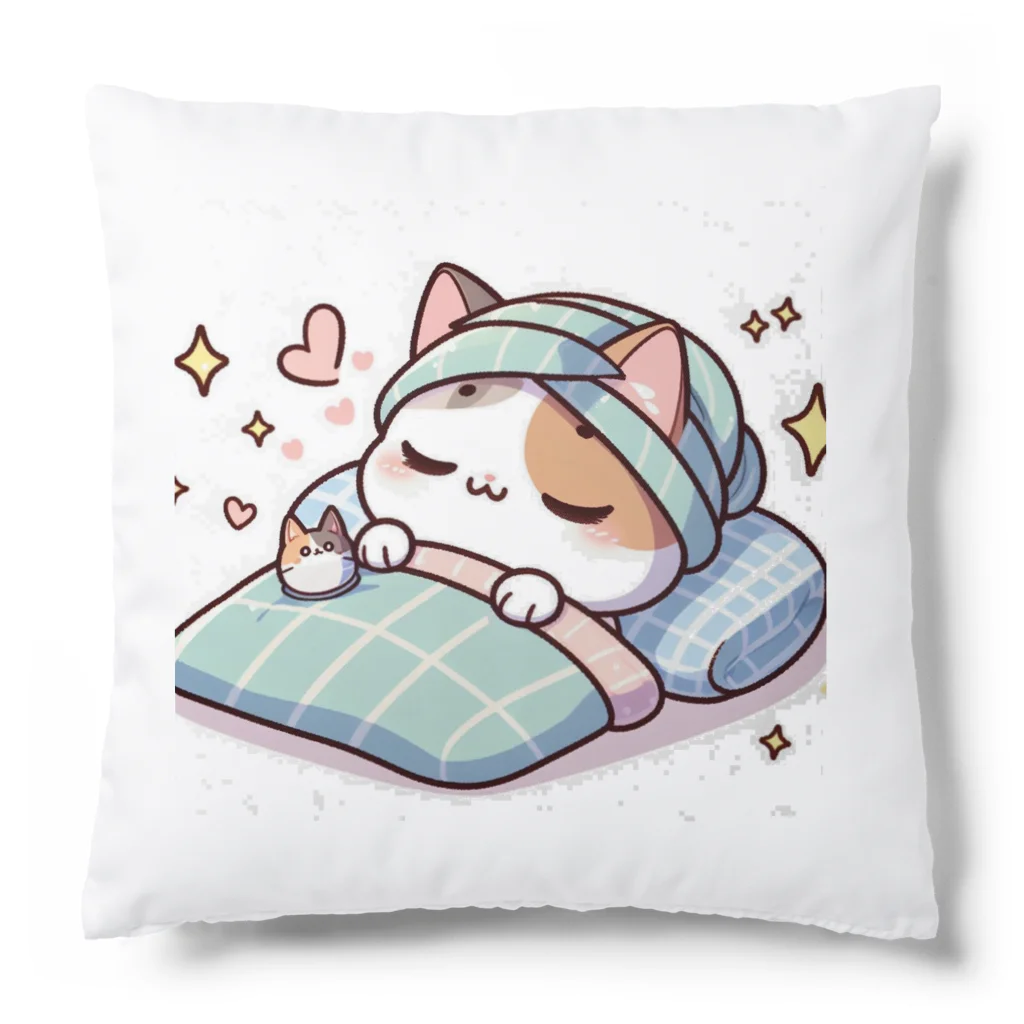 りのショップのゆるかわネコグッズ Cushion