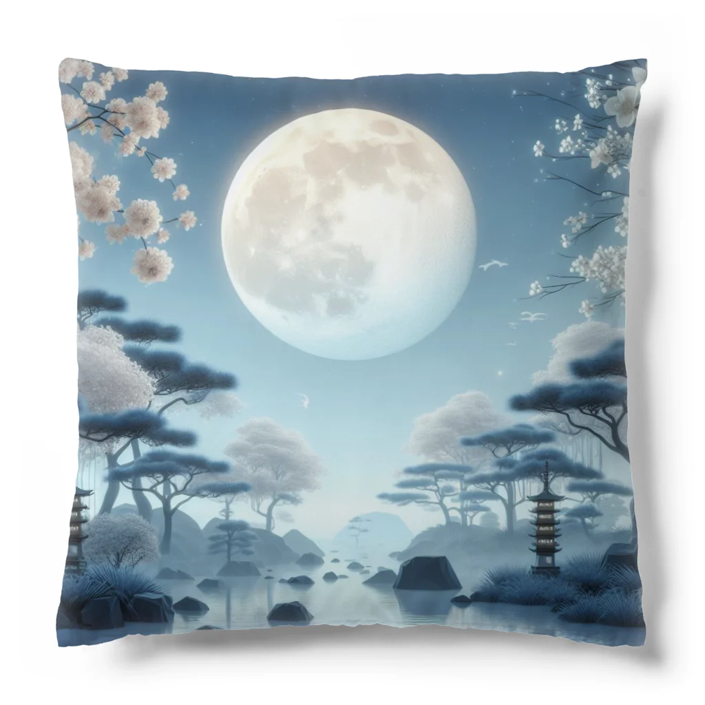 choco03の月夜 Cushion