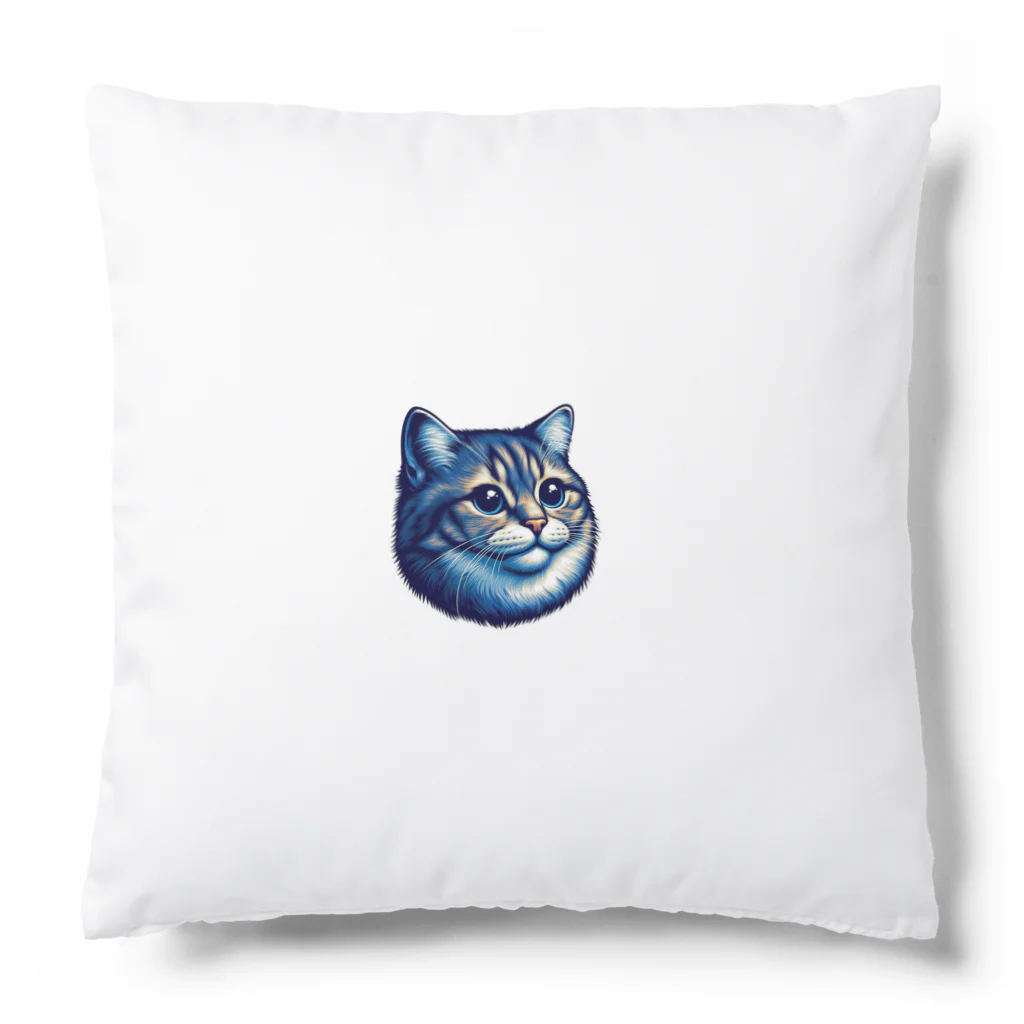 Putting love into animals.shopの喜びの猫 Cushion