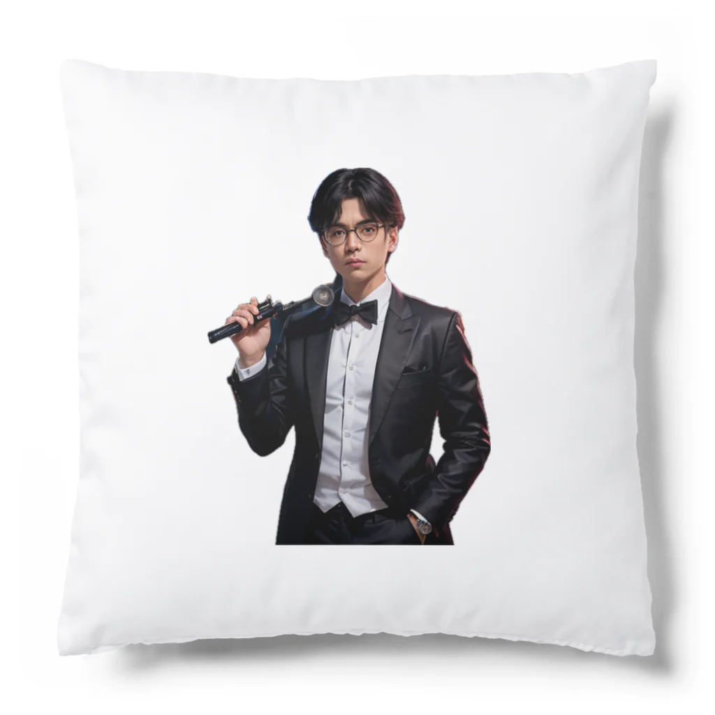 オリジナルグッズショップ KIJITORAの名探偵 Cushion