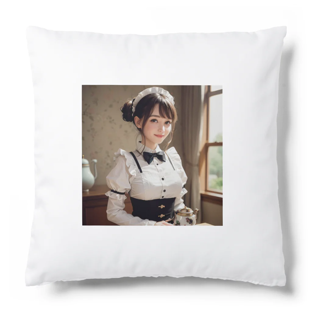 オリジナルグッズショップ KIJITORAのメイドさん Cushion