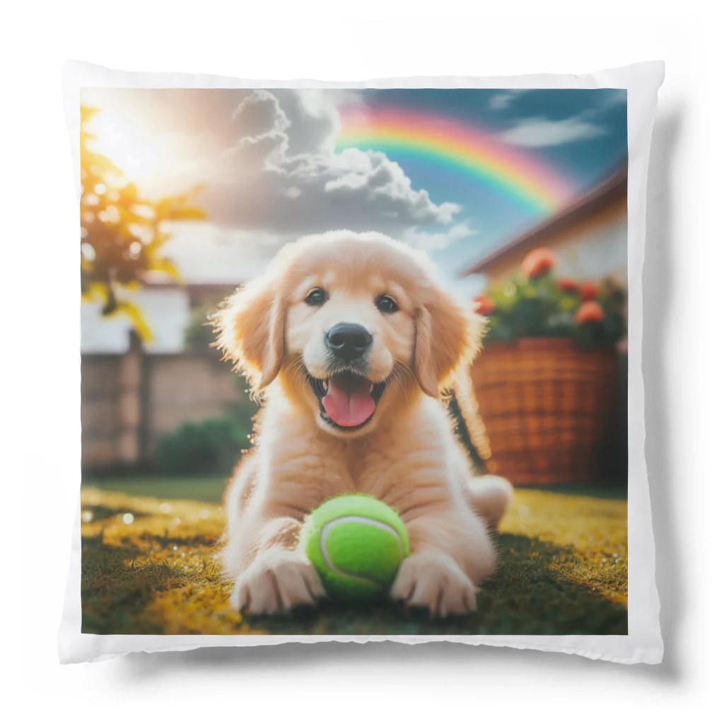 アニマルペイントの犬のグッズ Cushion