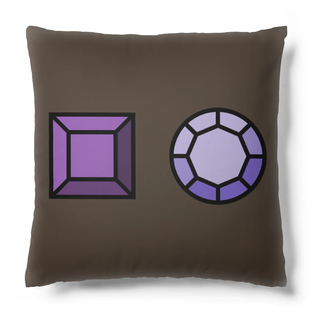 ベンジャミン8の宝石の目 紫 Cushion