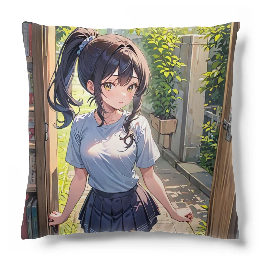 可愛嘘(かわうそ)くんの領域の田舎のJK Cushion