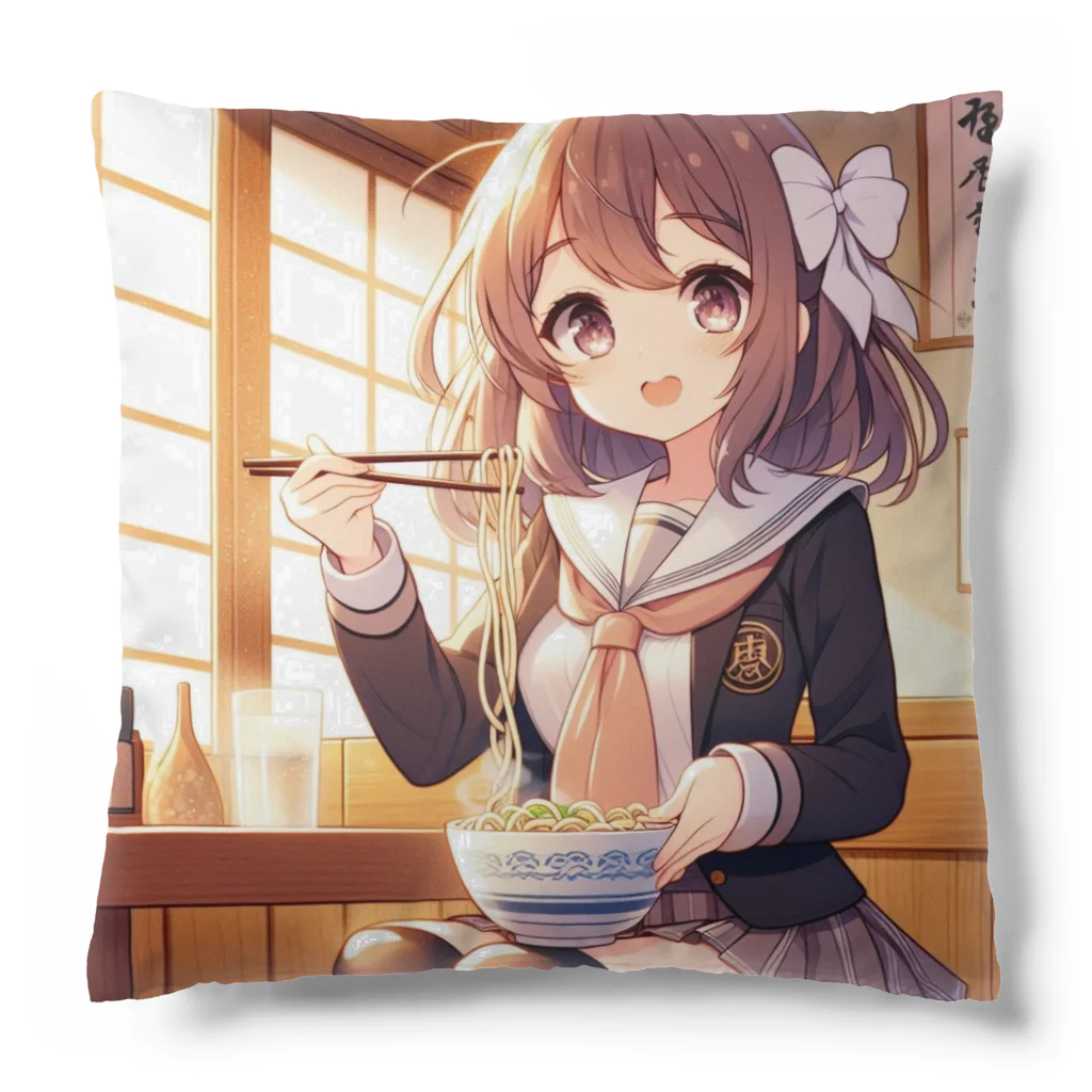 SWQAのjkうどんを食べる Cushion