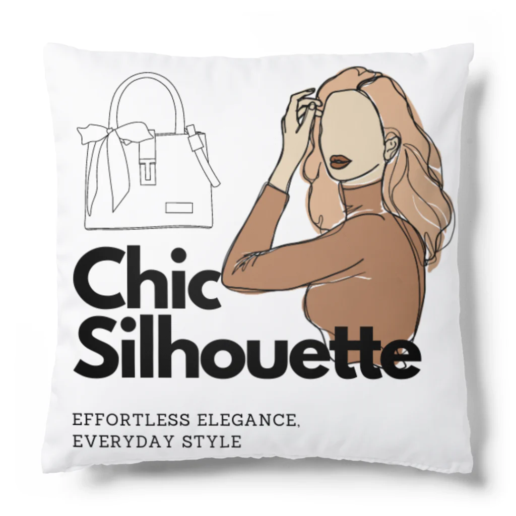 CHIBE86のChic Silhouette Cushion