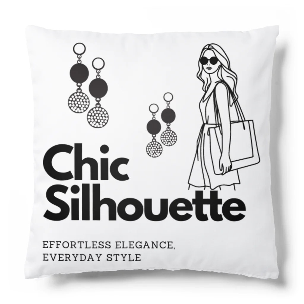 CHIBE86のChic Silhouette Cushion