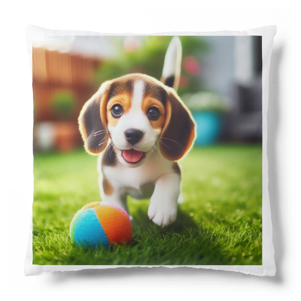 カジノ屋のビーグル犬キキちゃん Cushion