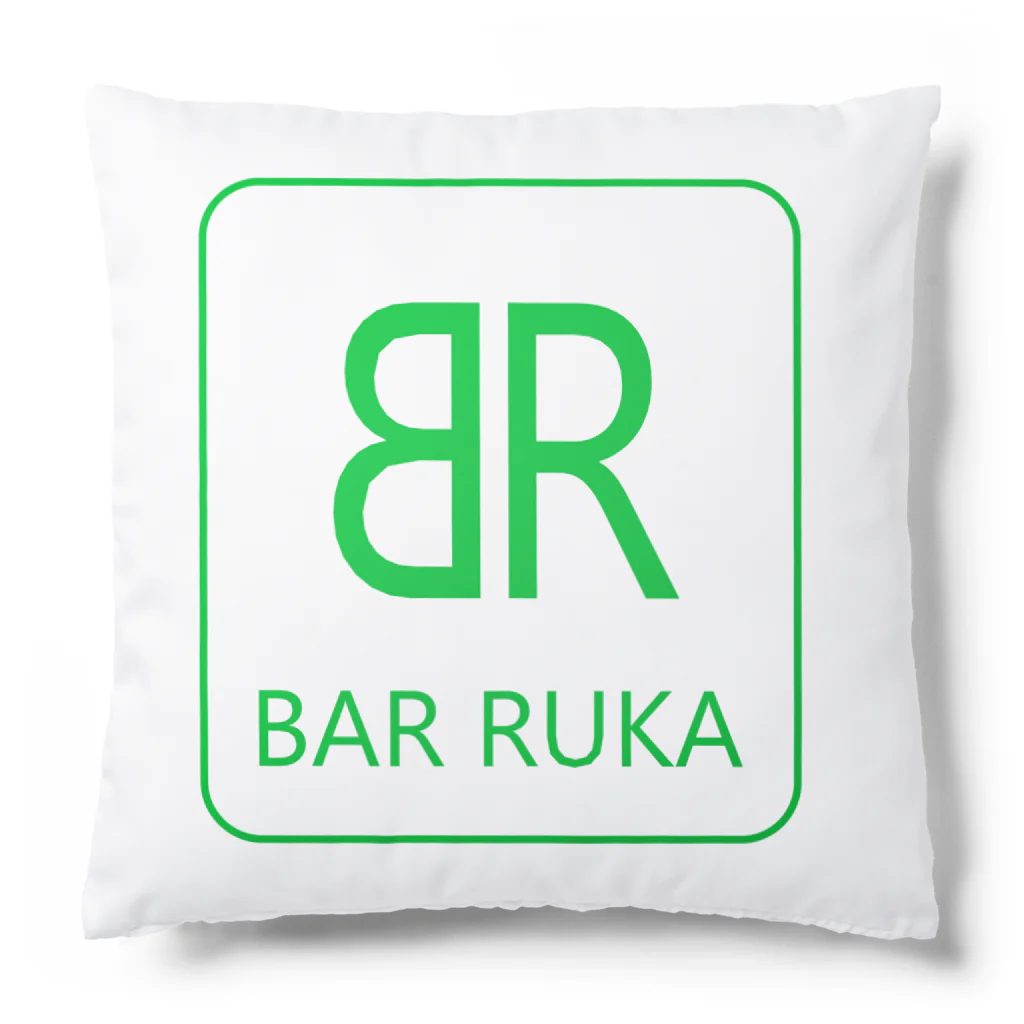 ＠maharamothraのＢＡＲ ルカ（ネオングリーン） Cushion