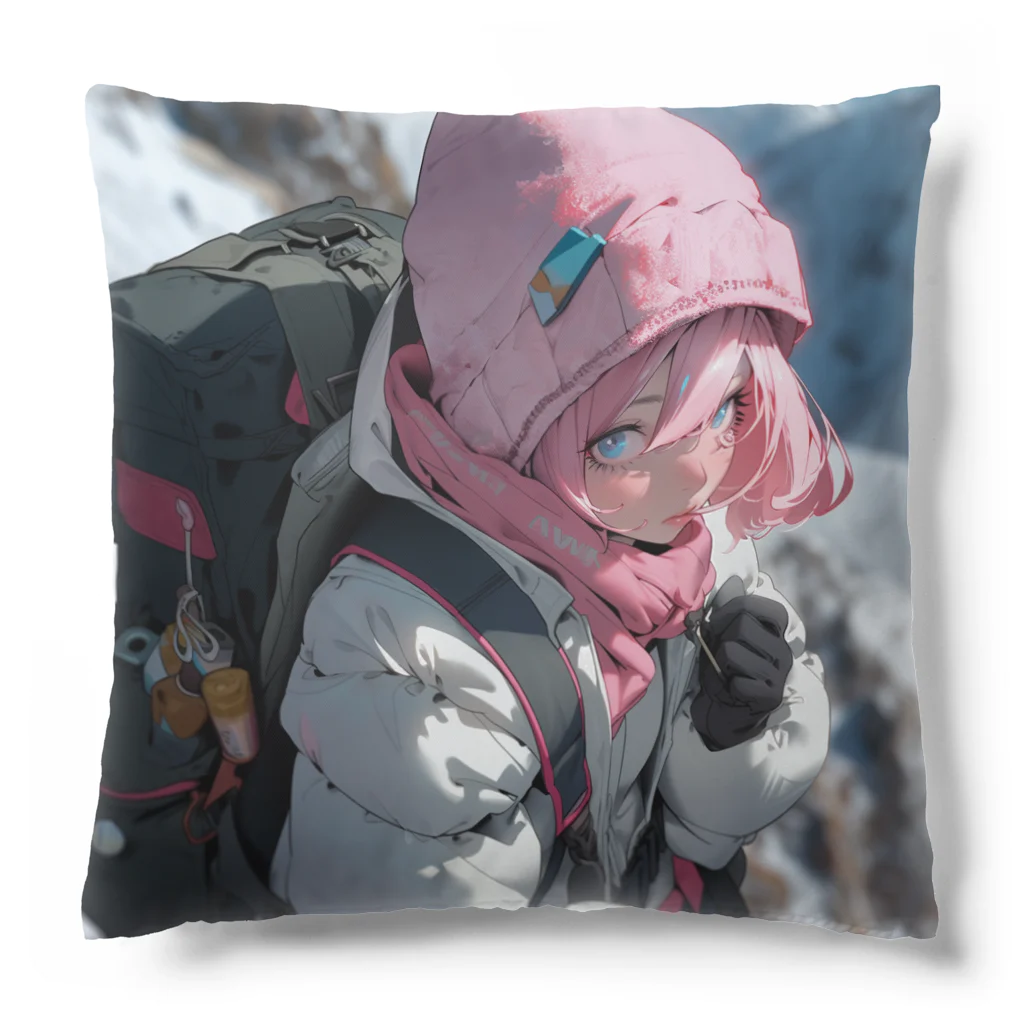 ぶーたんの氷の頂を目指して Cushion